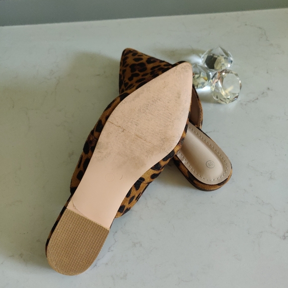 Leopard print mules - Picture 4 of 7
